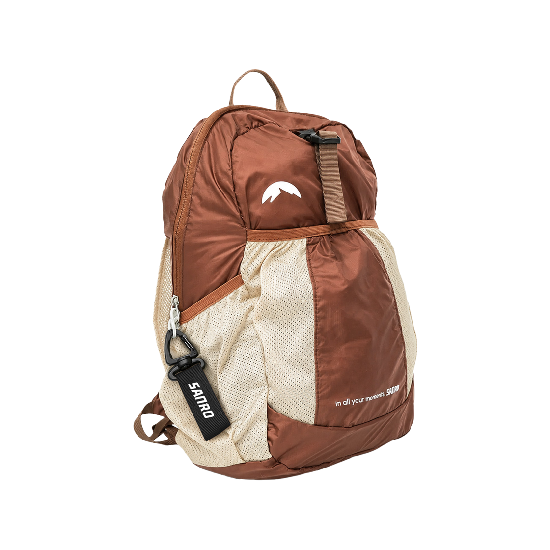 산로 20L 컴팩트 폴딩백 브라운(SANRO Compact Folding Bag Brown)