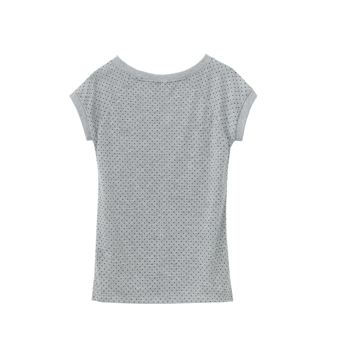 폴리테루 우먼 뮤티드 티셔츠 멈블 그레이(Polyteru Women Muted T-Shirt Mumble Gray) - 2