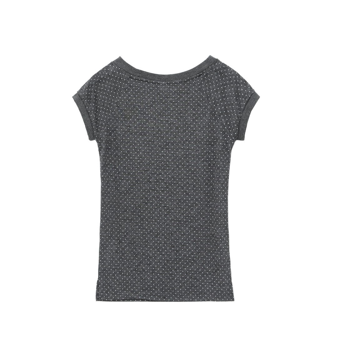 폴리테루 우먼 뮤티드 티셔츠 멈블 차콜(Polyteru Women Muted T-Shirt Mumble Charcoal) - 2