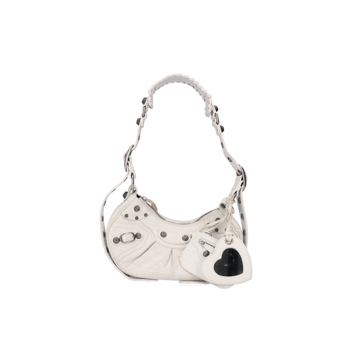 발렌시아가 671309 르 카골 XS 램스킨 화이트(Balenciaga 671309 Le Cagole Lambskin White)