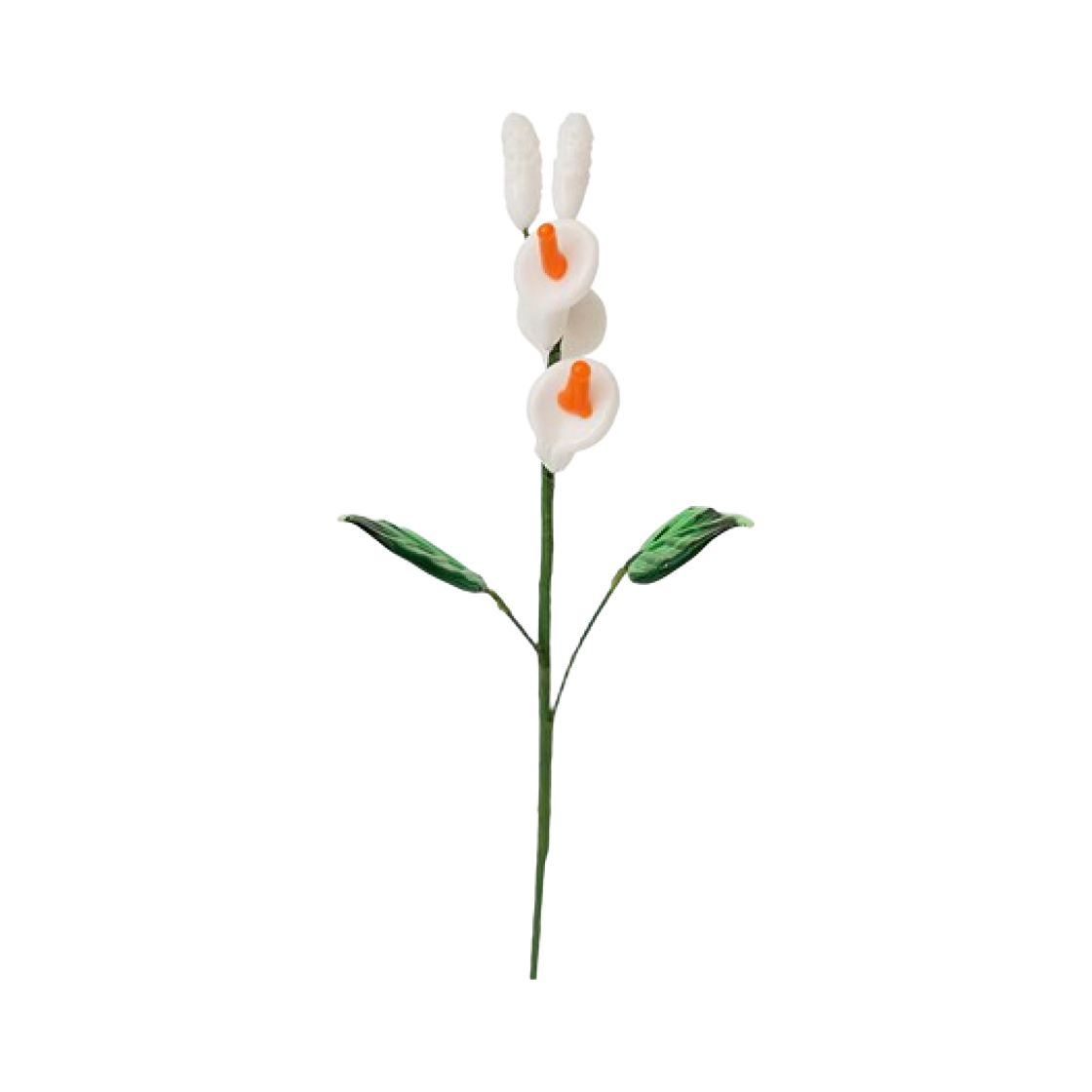 26601 INNOMETSA amabro ARTIFICAL GLASS FLOWER