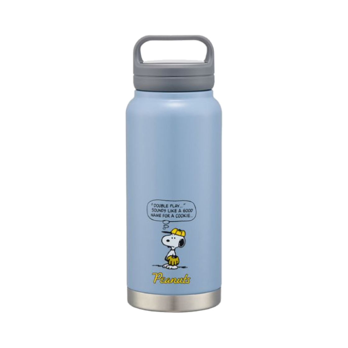 스케이터 스누피 베이스볼 핸들형 스테인레스 머그 보틀 800ml(Skater Snoopy Baseball Handle Stainless Mug Bottle 800ml)