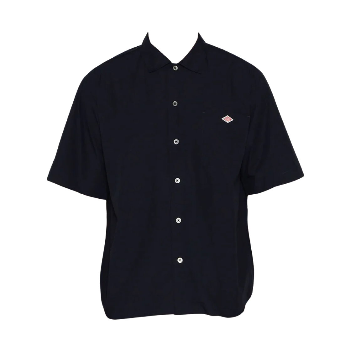 단톤 코튼 포플린 워크 셔츠 네이비(Danton Cotton Poplin Work Shirt Navy) - 1