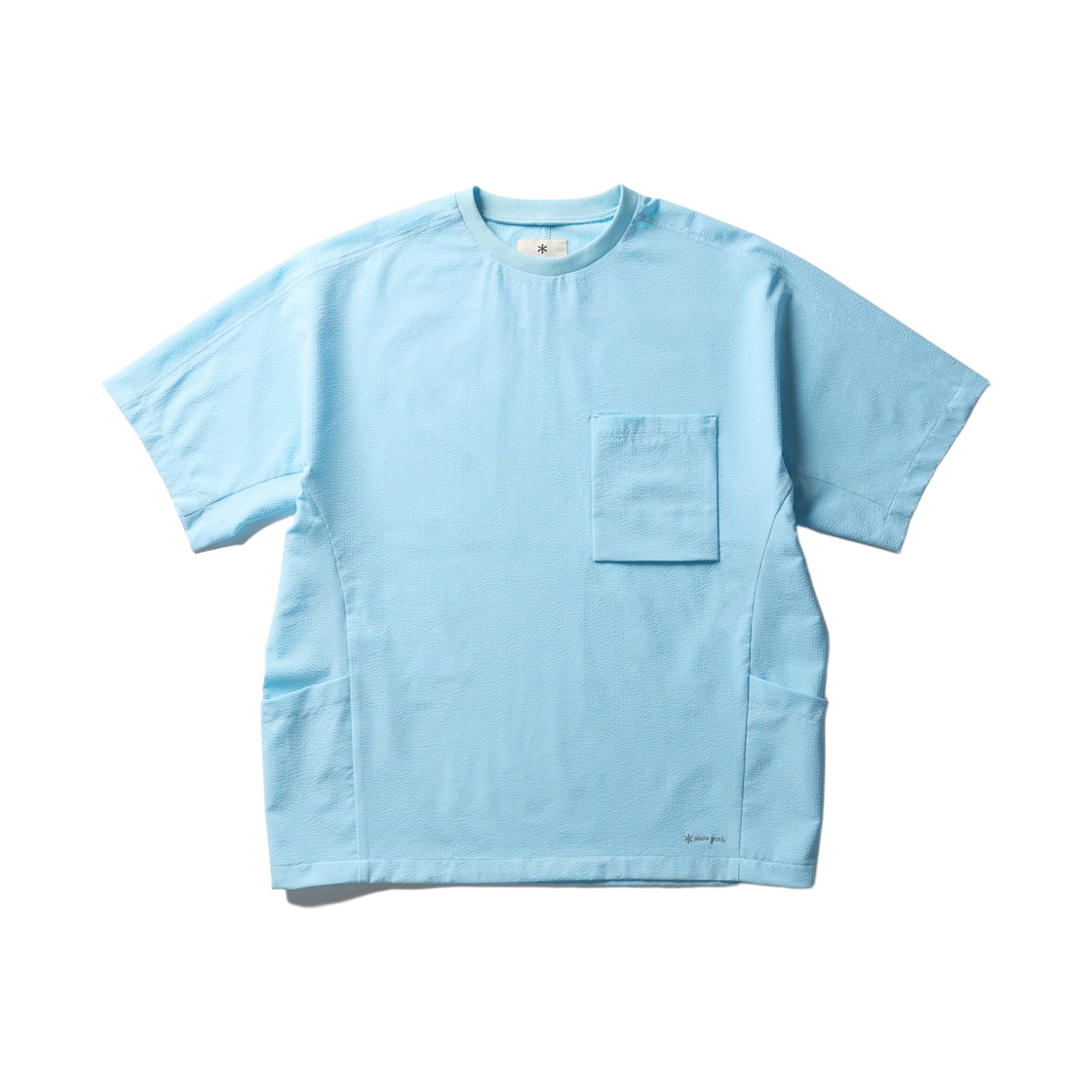 스노우 피크 에어로 숏슬리브 티셔츠 라이트 블루(Snow Peak Airo Short Sleeve T-Shirt Light Blue)