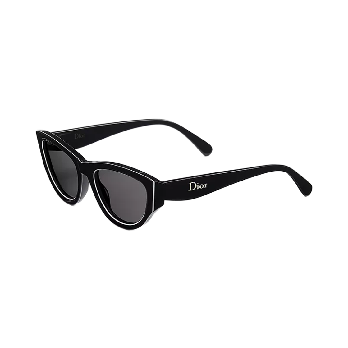 (W) 디올 팝아슈 B1I 선글라스 버터플라이 선글라스 블랙((W) Dior Pop B1I Sunglasses Butterfly Sunglasses Black) - 2