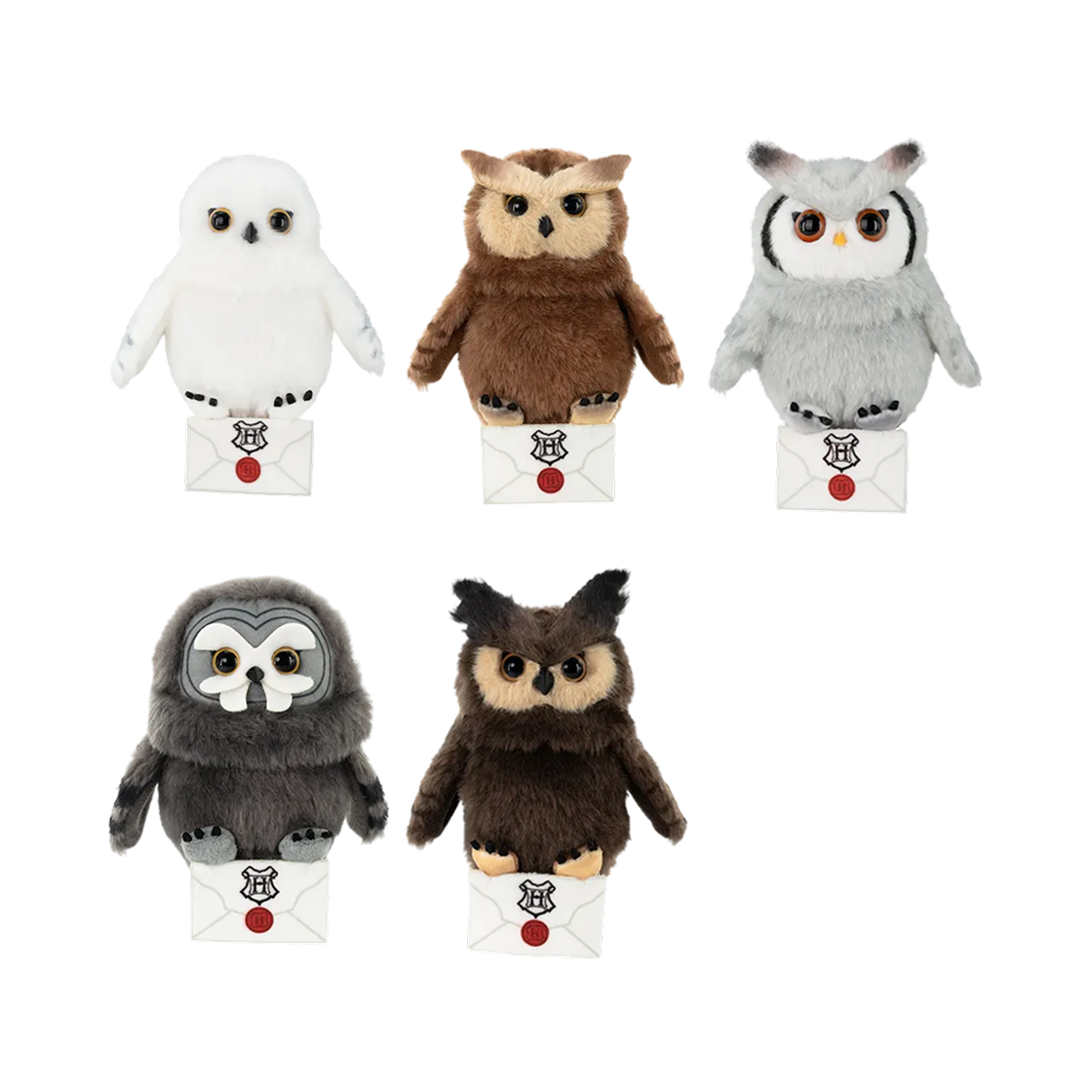 팝마트 해리포터 올빼미 인형 키링 미개봉 랜덤박스 (4개입)(Pop Mart Owl Plush Harry Potter Owl Plush Pendant Sealed Case (4 Blind Boxes)) - 2