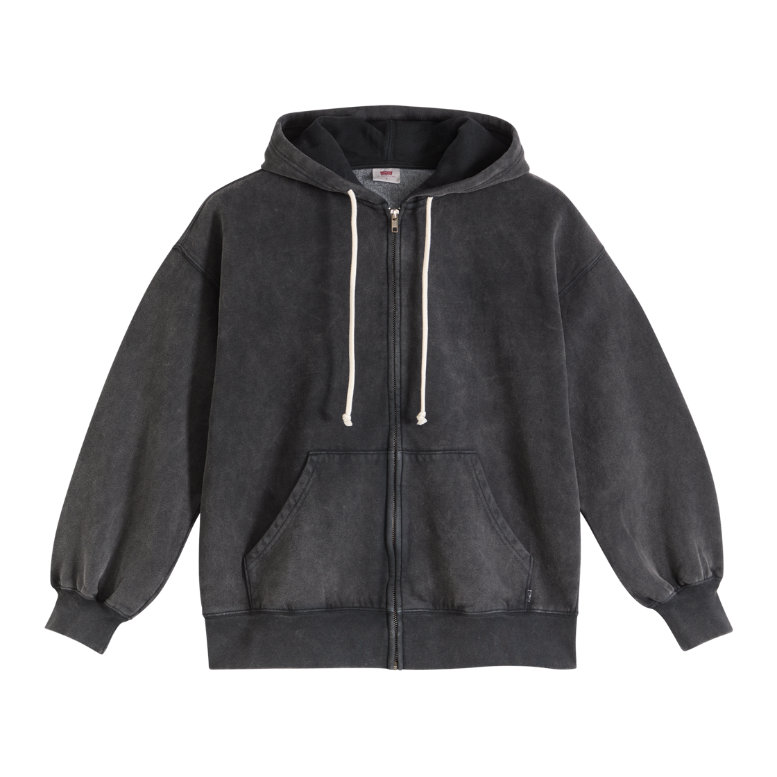 리바이스 빈티지 릴랙스드 후디 차콜(Levi's Vintage Relaxed Full-Zip Hoodie Charcoal)