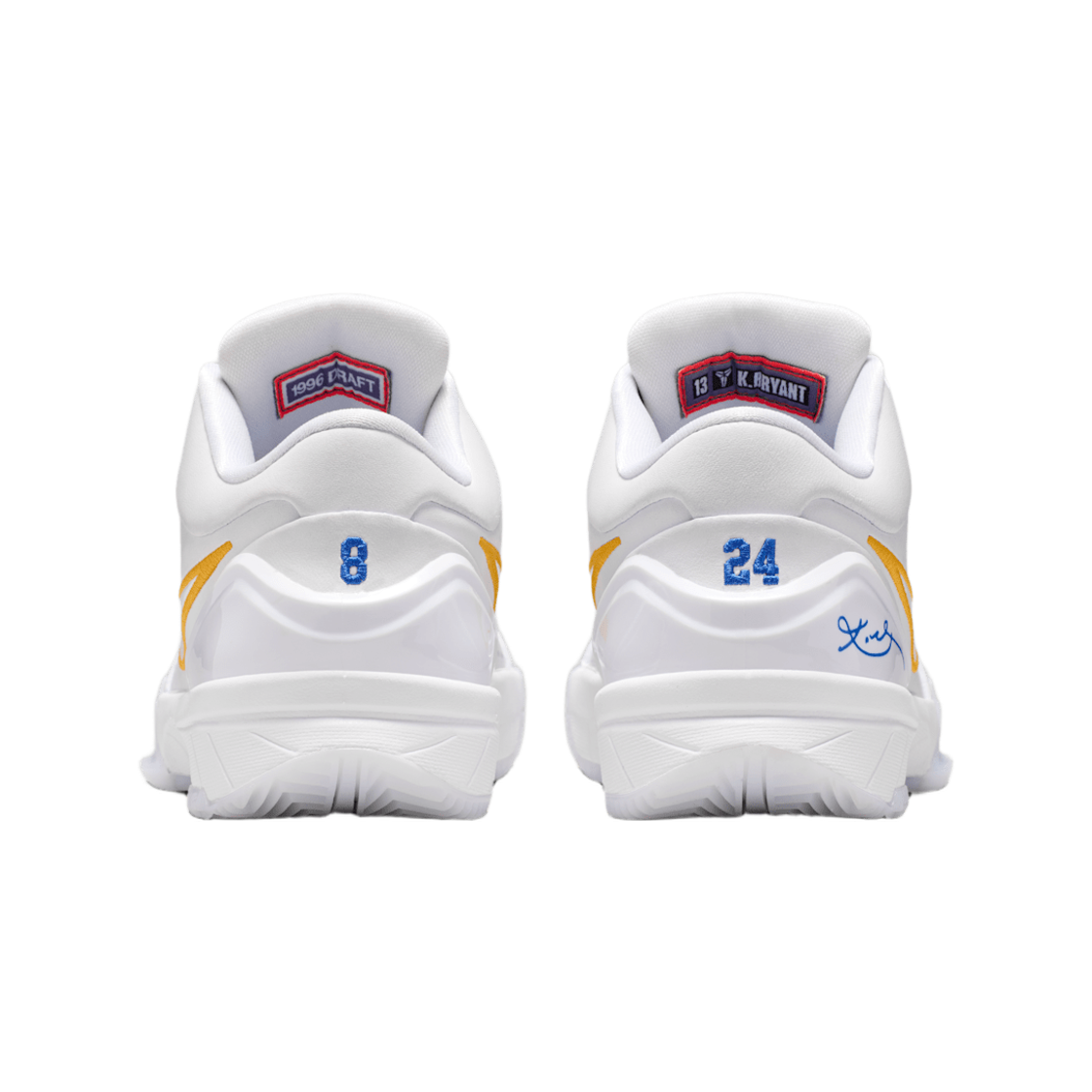 (GS) 나이키 코비 4 드래프트 팩 화이트 앤 글레이셔 블루((GS) Nike Kobe 4 Draft Pack White and Glacier Blue) - 3