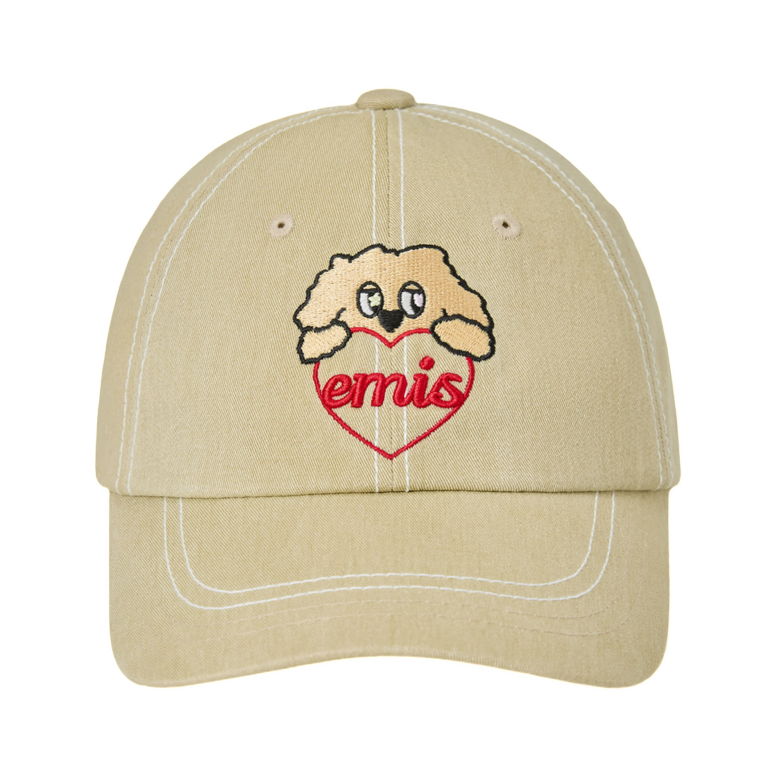 - Emis Misugi Love Emis Ball Cap Beige