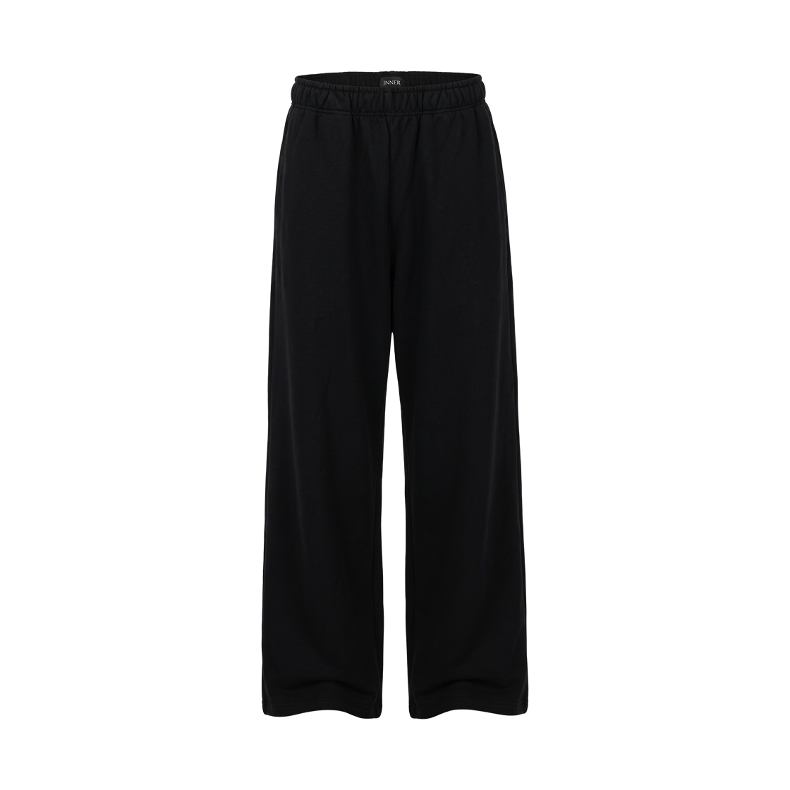 이니어 262 컴팩트 헤비웨이트 와이드 스웨트 팬츠 블랙(Innir 262 Compact Heavyweight Wide Sweat Pants Black)