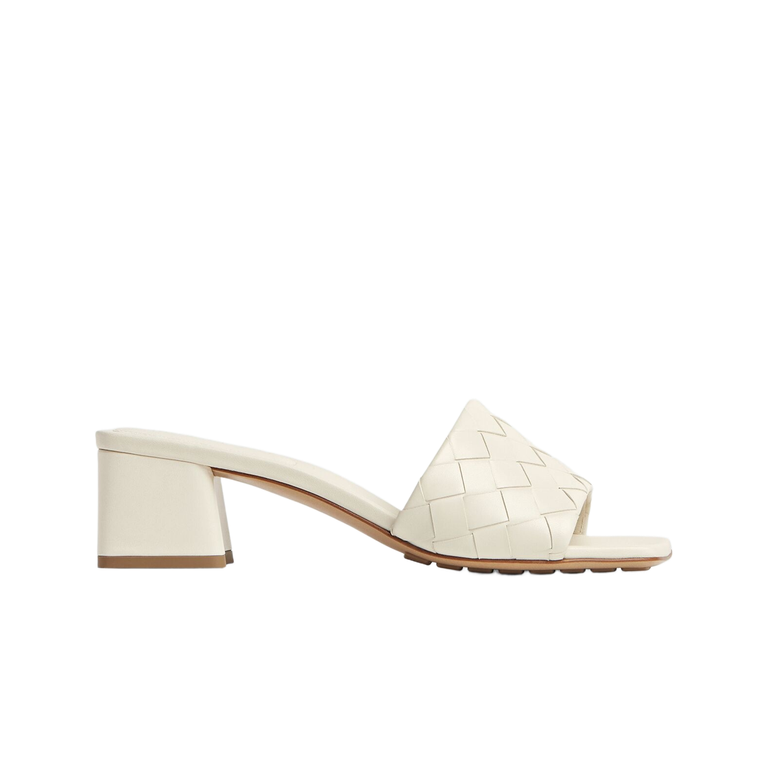 838098V2ED09031 (W) Bottega Veneta Parco Mule  Sea Salt