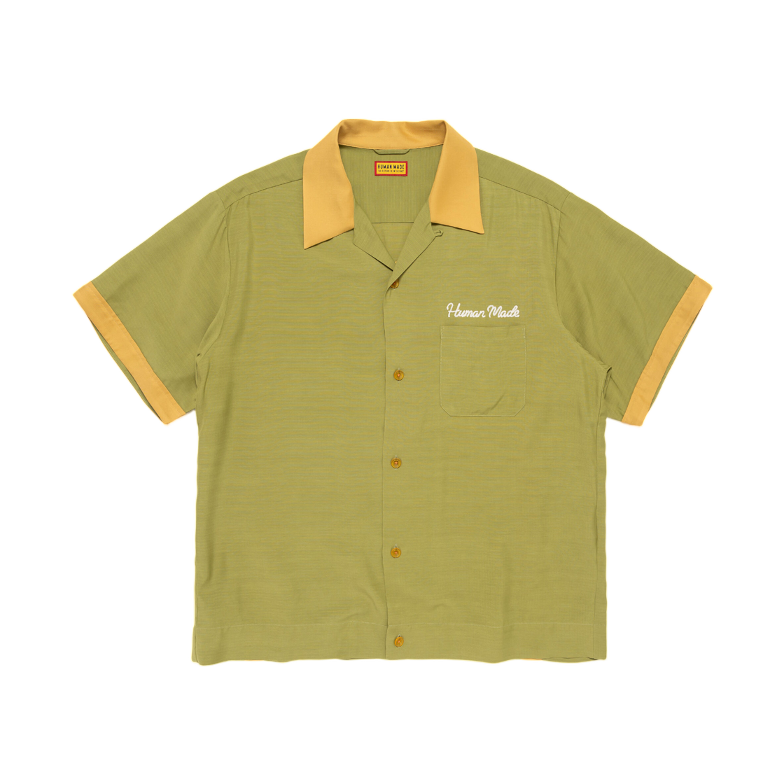 HM31SH016 Human Made Bowling Shirt Green
