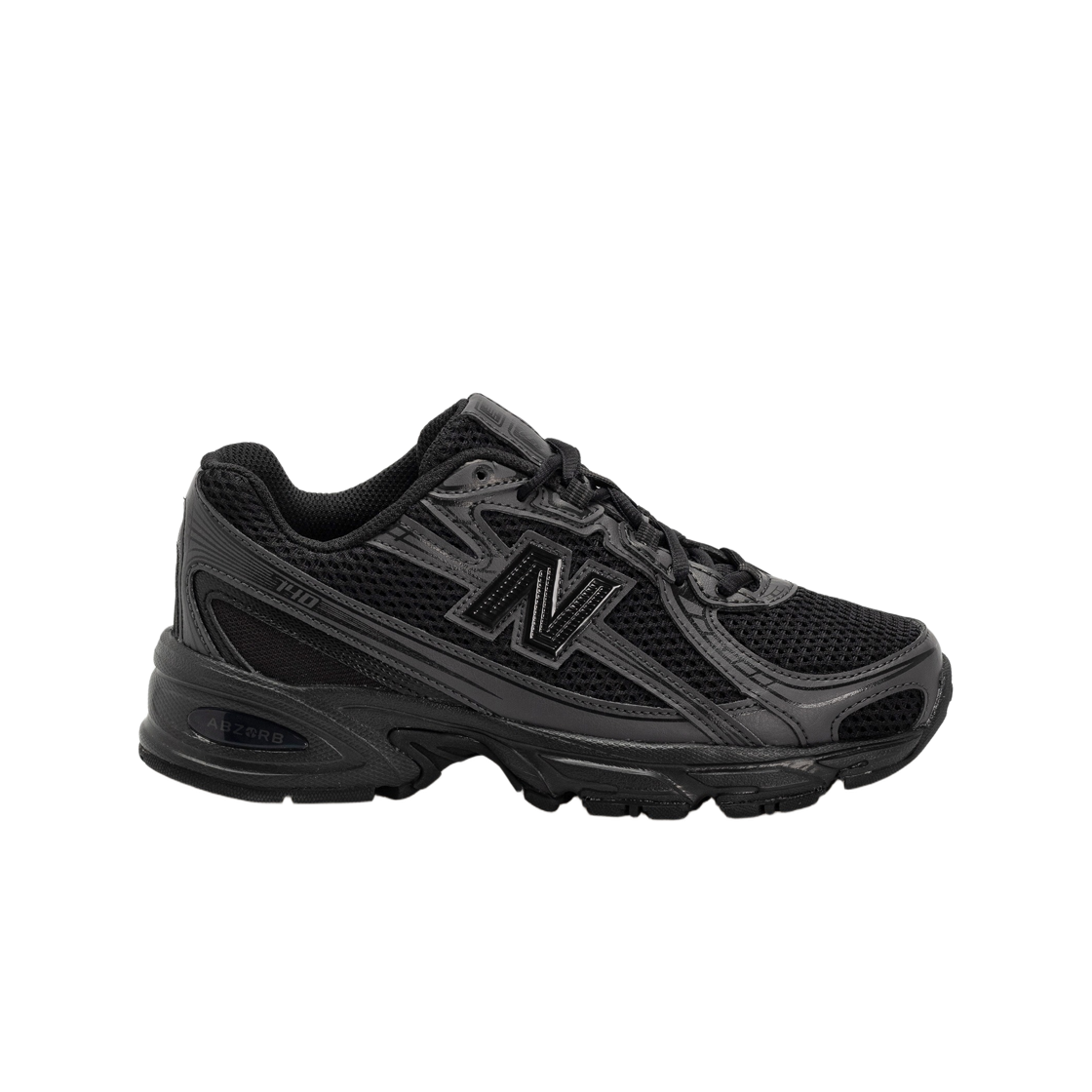 GR740BO (GS) New Balance 740 Black Black Cement - M Medium