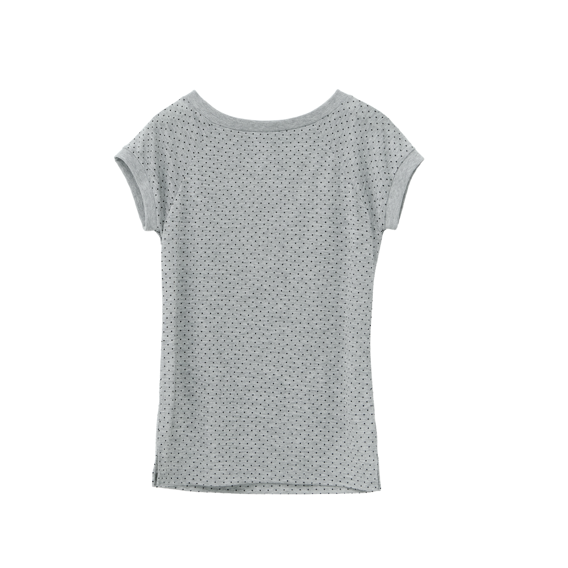 폴리테루 우먼 뮤티드 티셔츠 멈블 그레이(Polyteru Women Muted T-Shirt Mumble Gray)