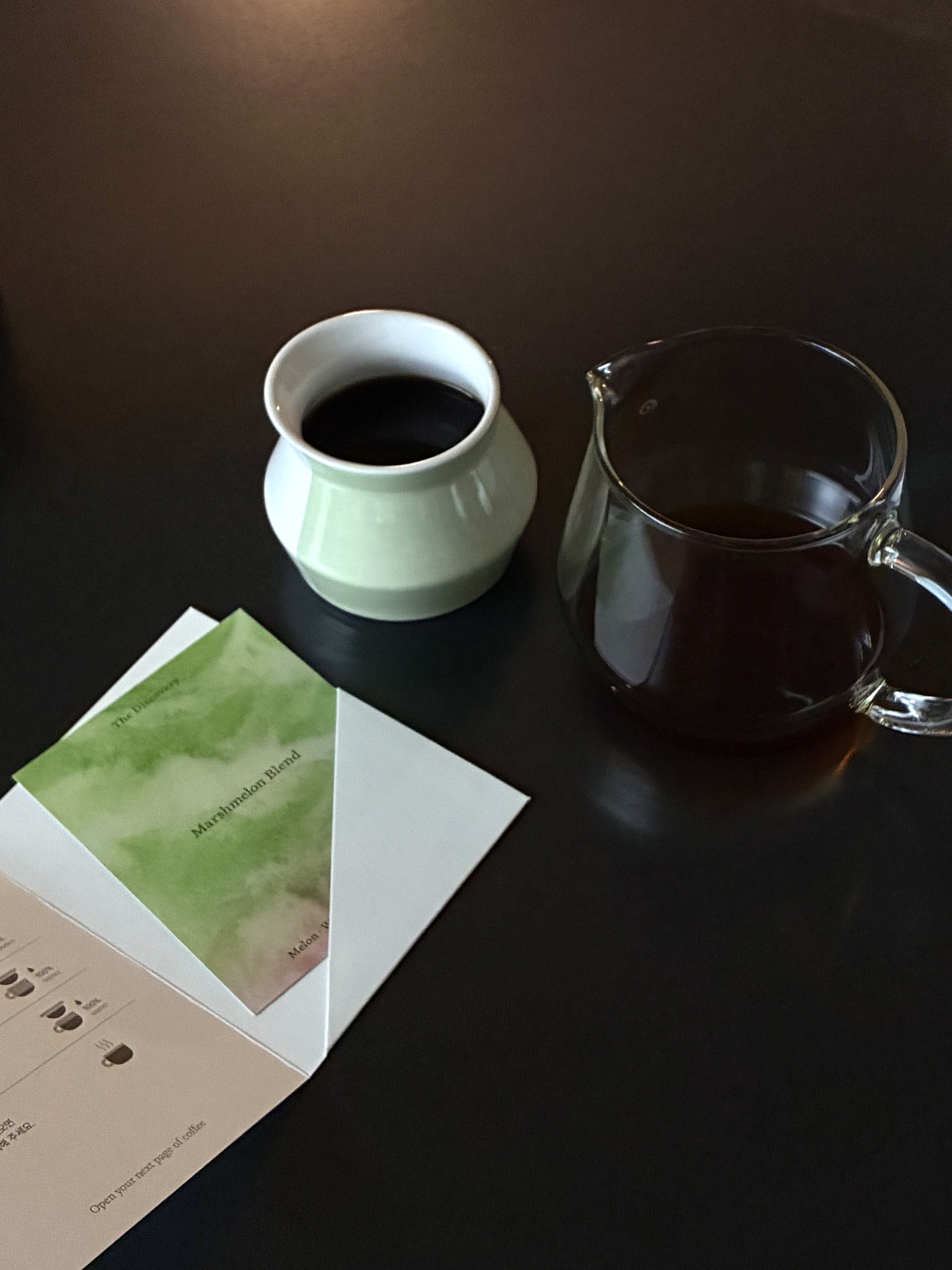 [KREAM 단독] unpage Marshmelon Blend Coffee Drip Bag 1box(4ea) 착용 스타일 - 4