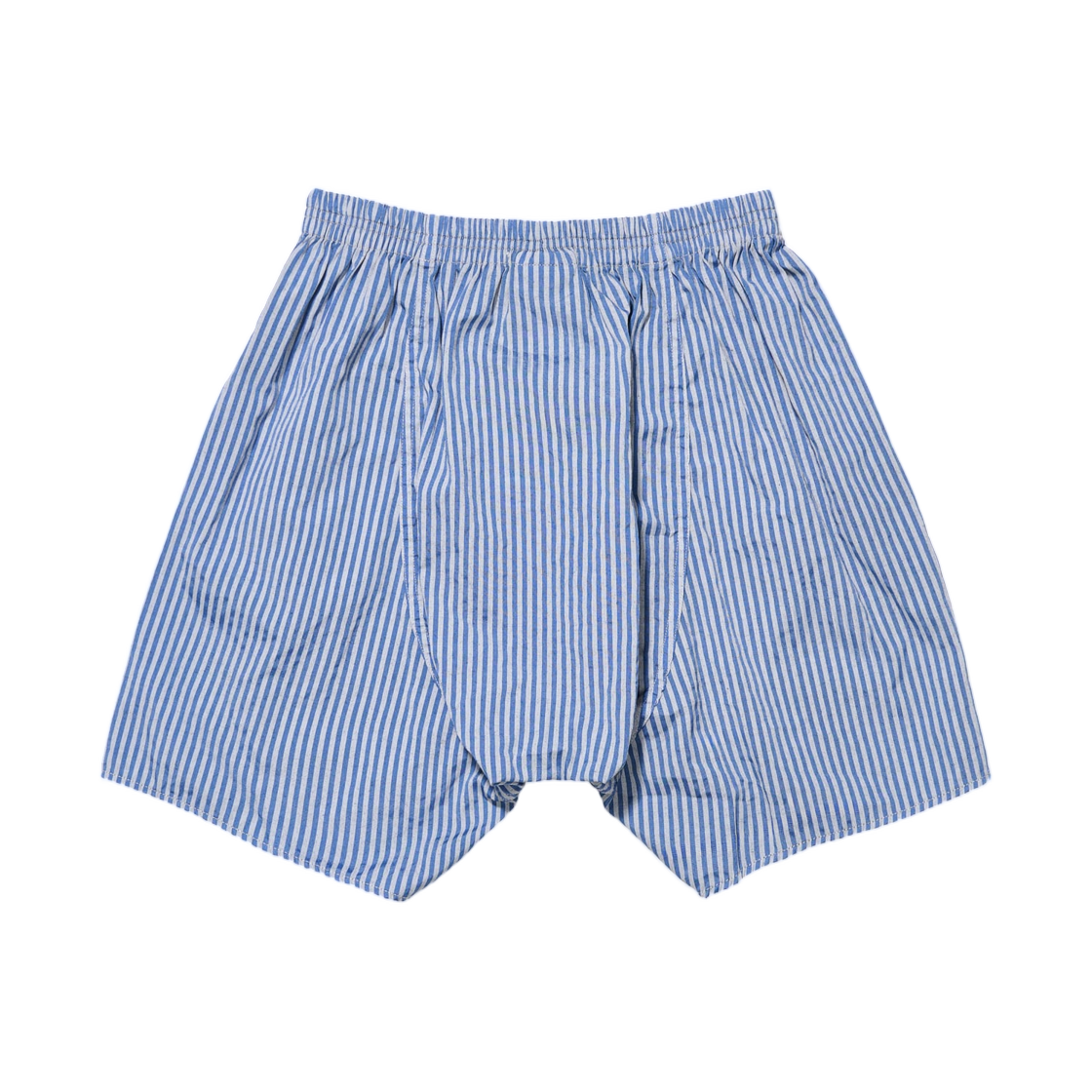 스투시 x 아워레가시 박서 쇼츠 블루 스트라이프 오버다이드 블랙(Stussy x Our Legacy Boxer Short Blue Stripe Overdyed Black) - 2