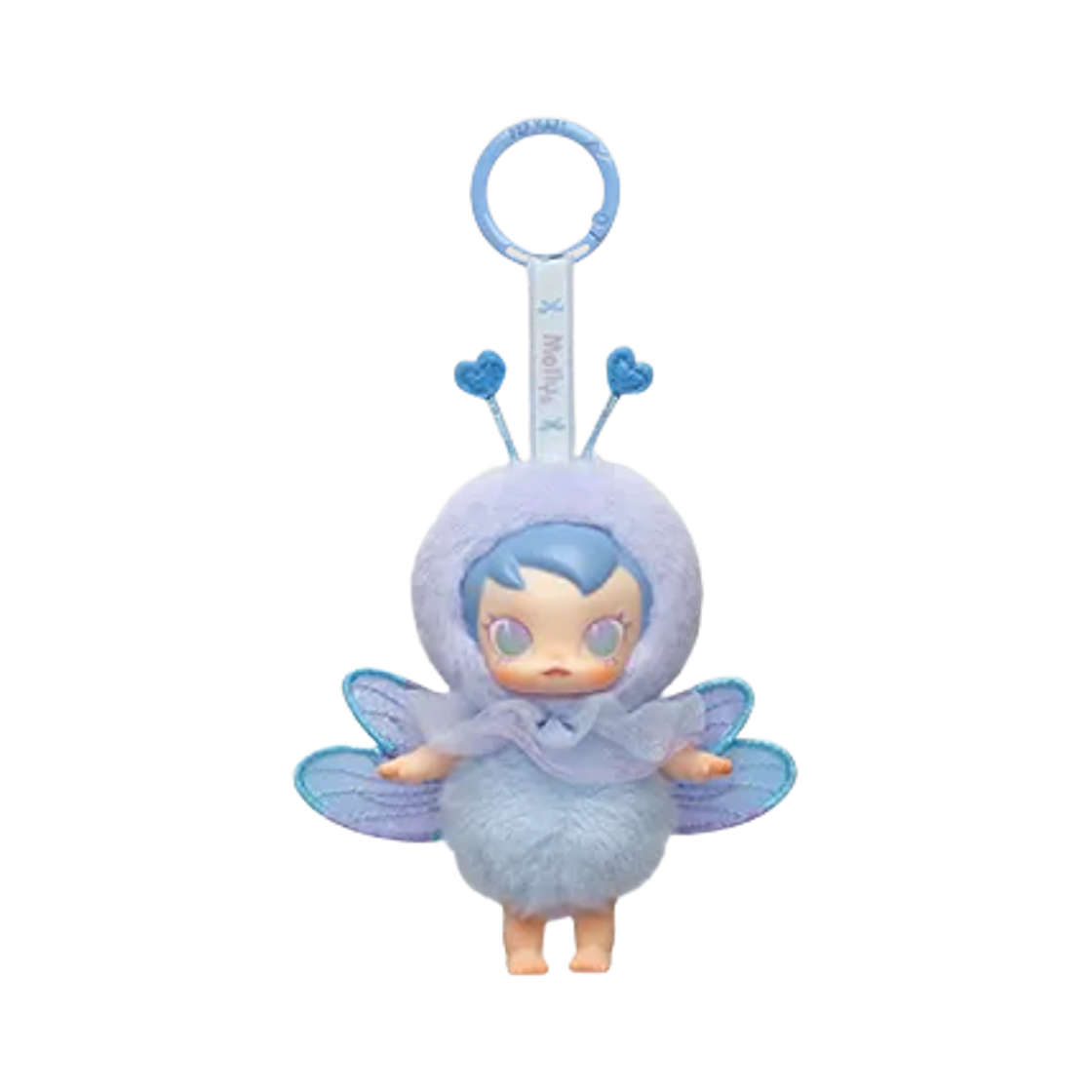 - Pop Mart Baby Molly Buggy Roam Series Vinyl Plush Pendant Wandering Dragonfly (Opened Box)