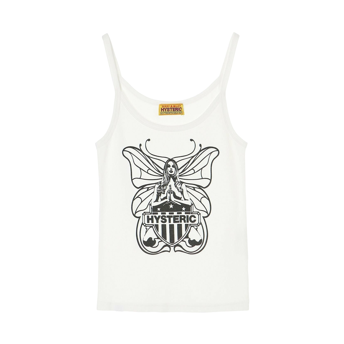 01261CR09 (W) Hysteric Glamour Levitated Girl Camisole White
