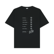 Spao x Pokemon Magikarp Short Sleeve T-Shirt Black