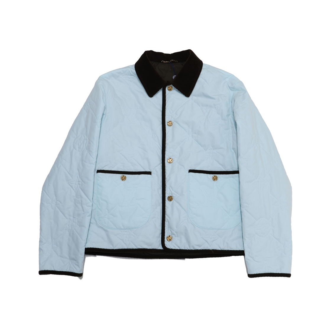 루이비통 1AFPTW 퀼티드 자켓 스펀 슈가(Louis Vuitton Quilted Jacket in Spun Sugar)