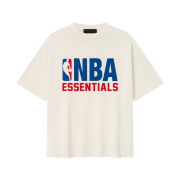 Essentials x NBA 90s T-Shirt Cream White - 25FW