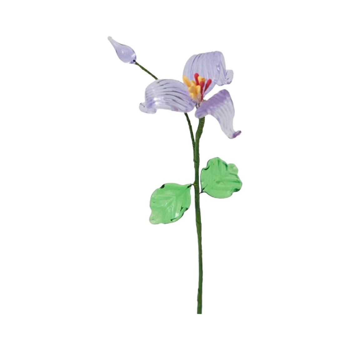 이노메싸 아티피셜 글라스 플라워 아이리스 퍼플 (26600)(INNOMETSA amabro ARTIFICAL GLASS FLOWER)
