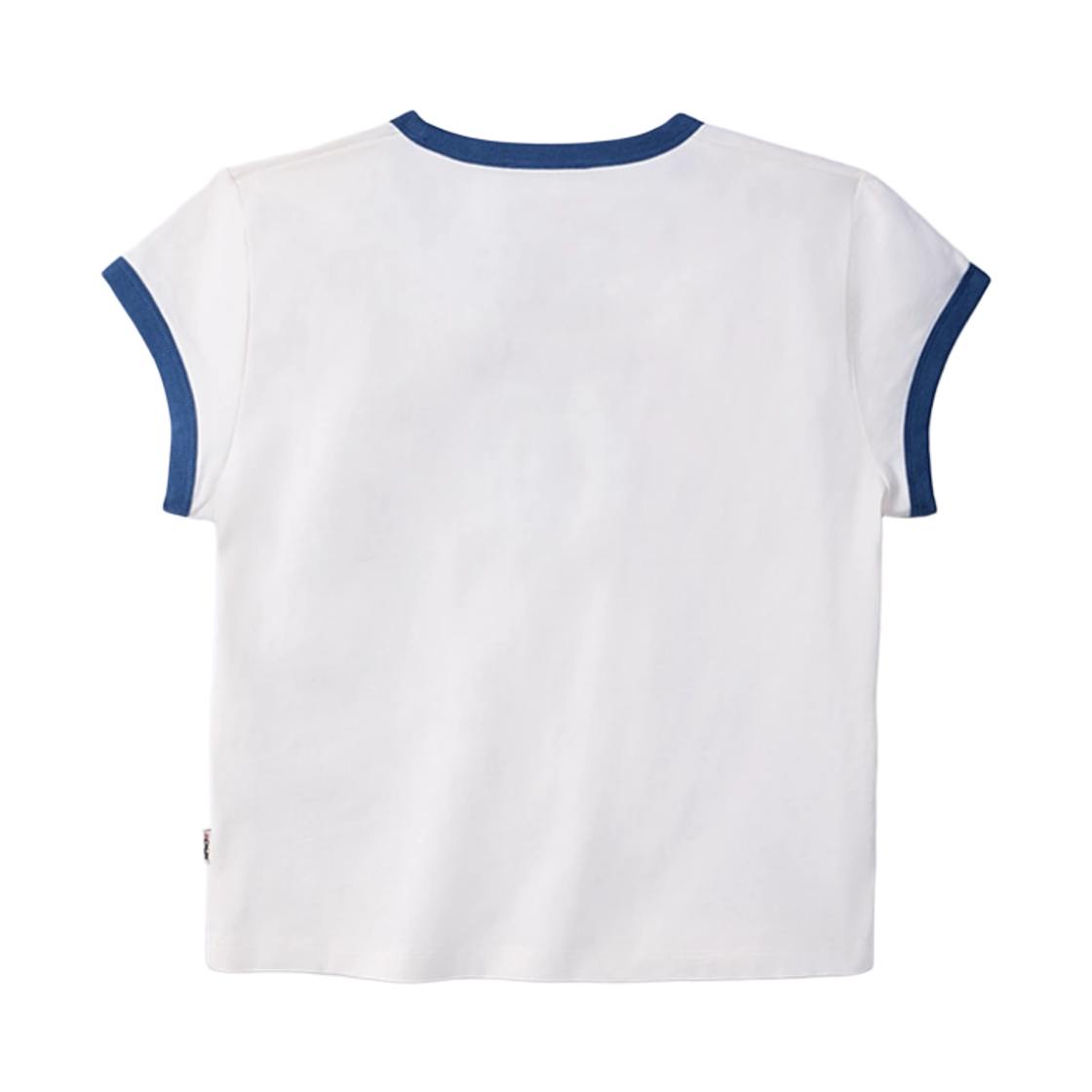 (W) 캘빈 클라인 x 정국 아이콘 그래픽 링거 베이비 티셔츠 토푸((W) Calvin Klein x Jung Kook Icons Graphic Ringer Baby T-Shirt Tofu) - 2