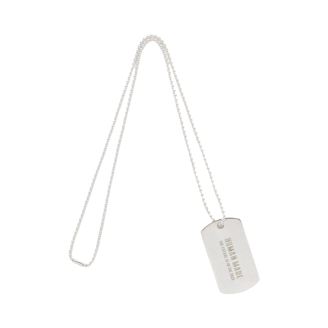 HM31GD086 Human Made Silver Necklace Silver