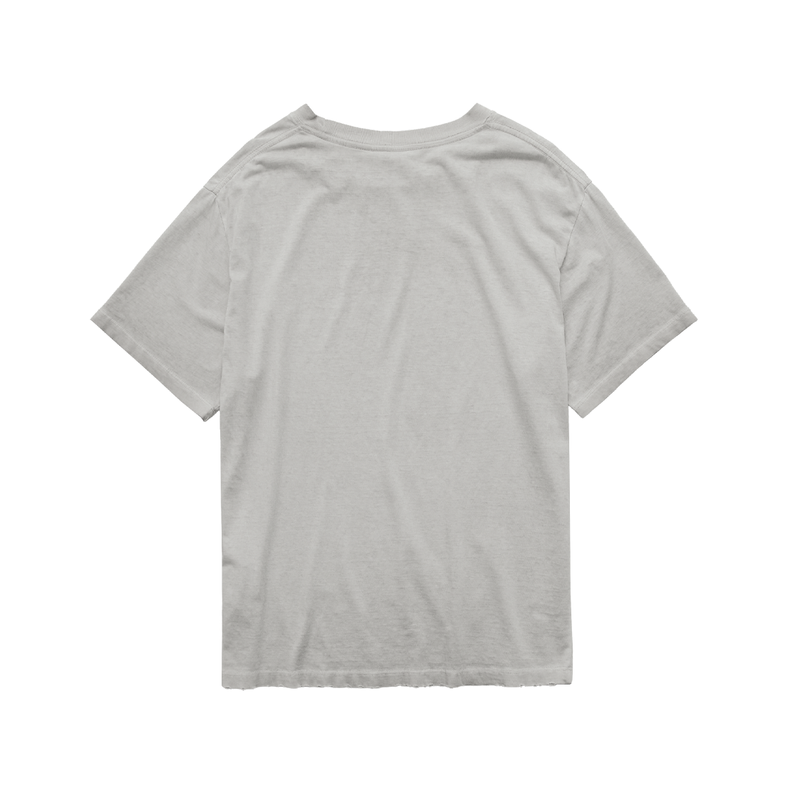 폴리테루 포그 1/2 티 하드 워시드 라이트 그레이(Polyteru Fog 1/2 Tee Hard Washed Light Gray) - 2