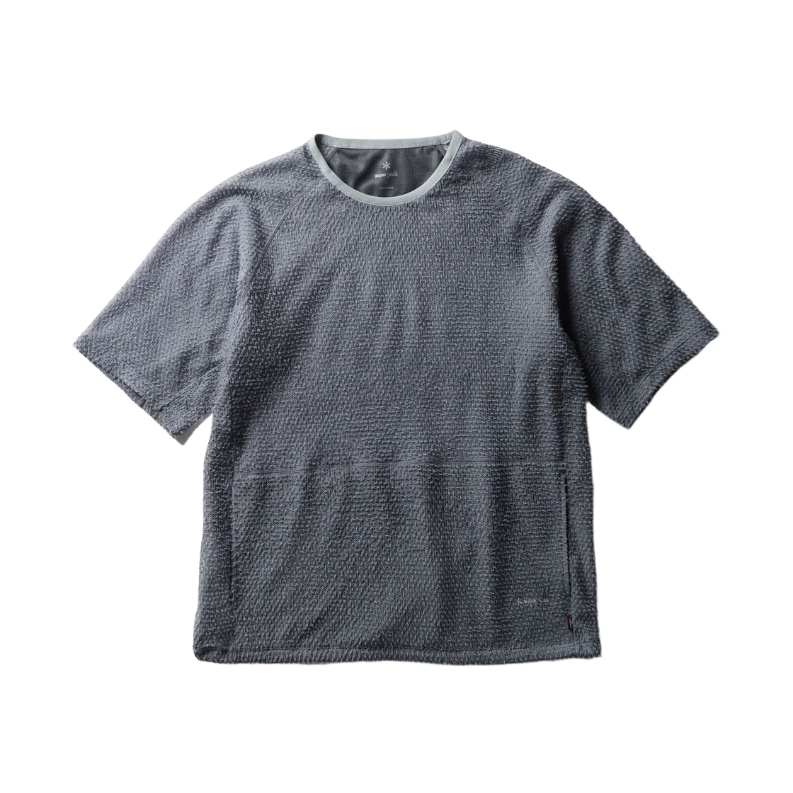 스노우 피크 알파 디렉트숏슬리브 티셔츠 차콜(Snow Peak Alpha Direct Short Sleeve T-Shirt Charcoal) - 1