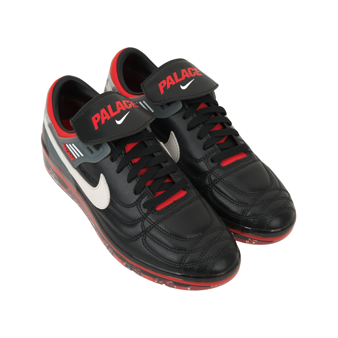 나이키 x 팔라스 크라이오샷 에어 스피드 M 블랙 앤 크림슨(Nike x Palace Cryoshot Air Speed M Black and Crimson) - 4
