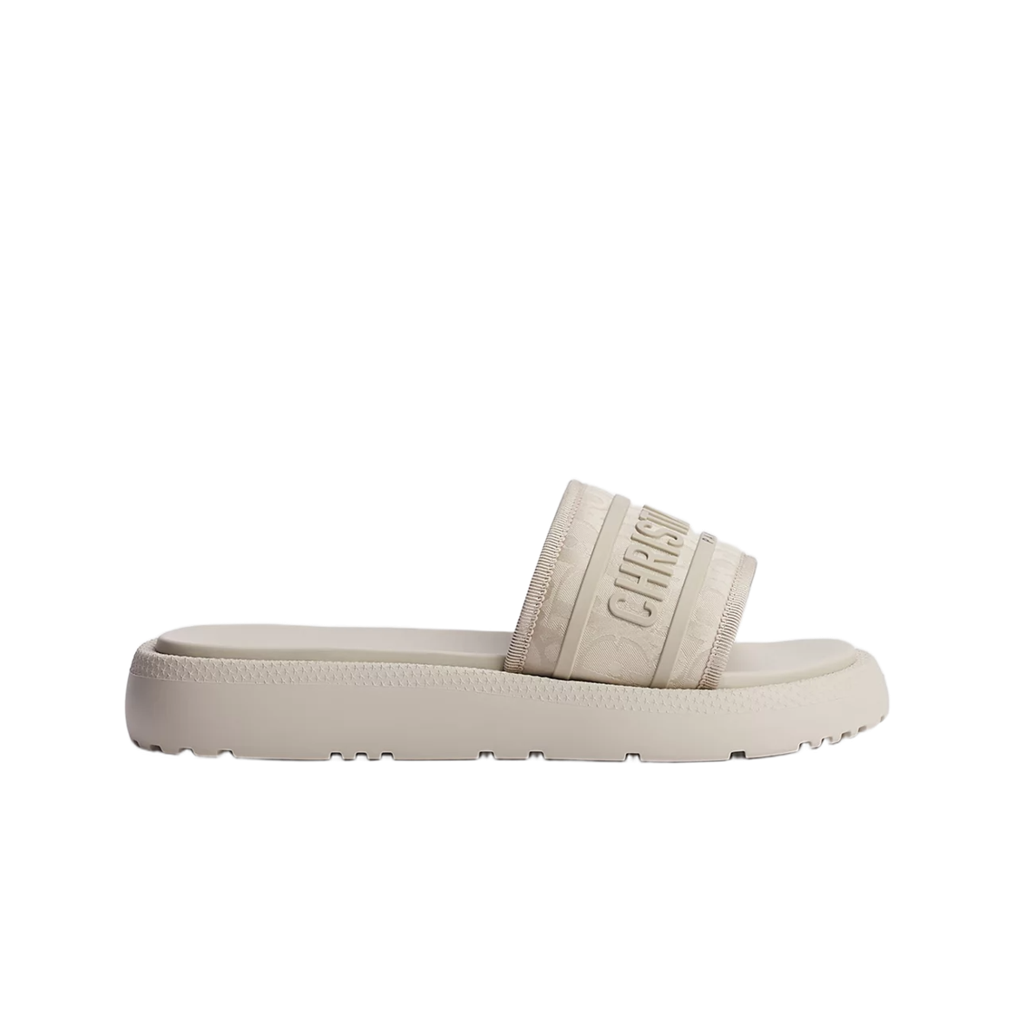 KCO710OSY-S16T (W) Dior Dioriviera Dway Slide Dior Oblique Print Technical Fabric Rope Beige