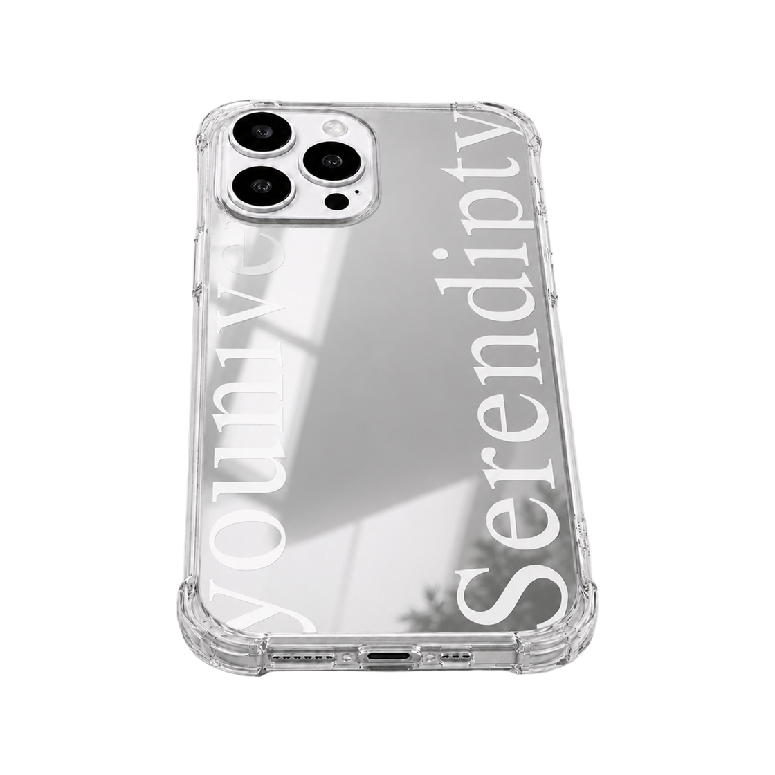 나인틴프라이데이 세렌디피티 레터링 미러 케이스 (그립톡 세트)(NINETEENFRIDAY Serendipty lettering mirror Case (Grip Tok Set)) - 4