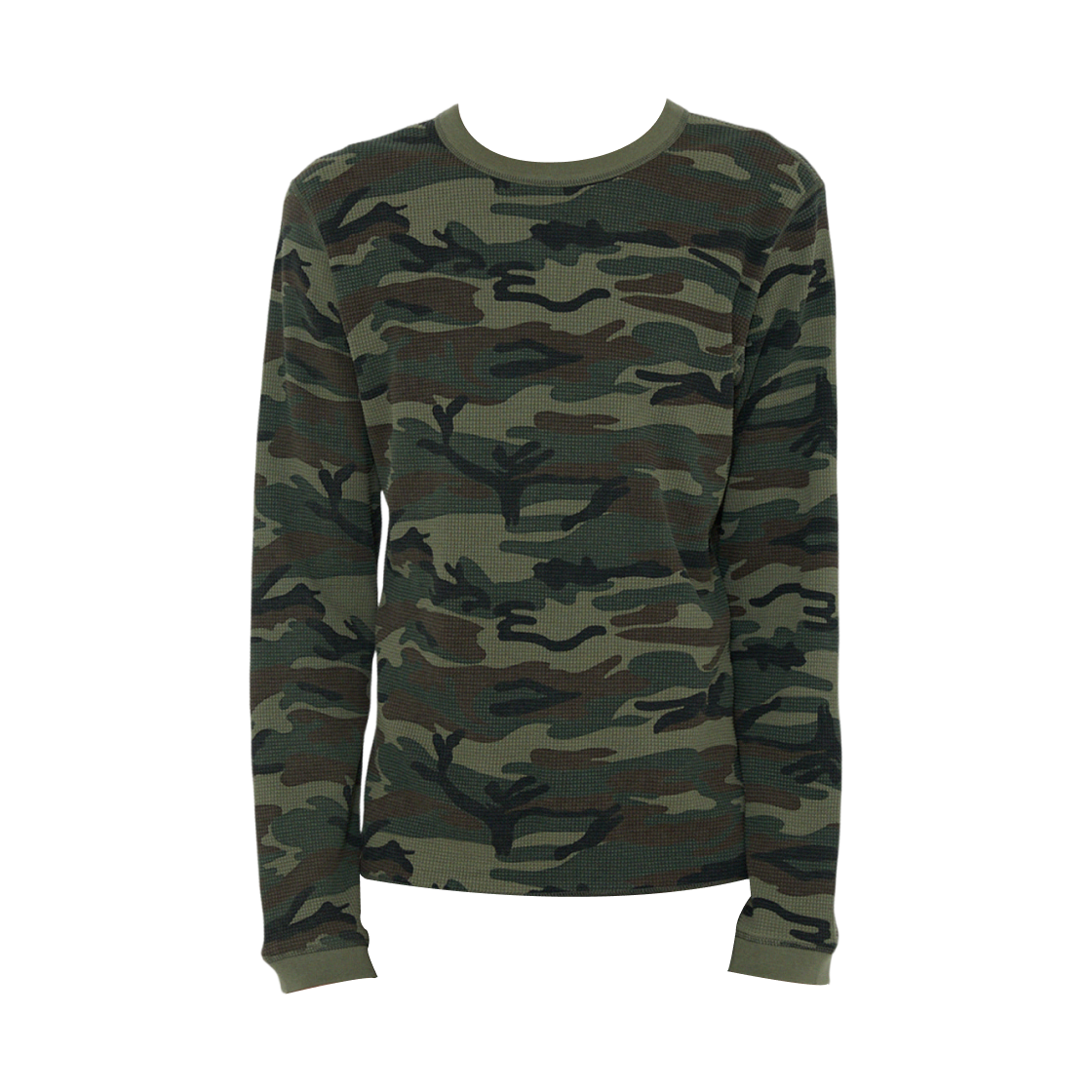 이니어 262 카모 와플 롱 슬리브 우드랜드(Innir 262 Camo Waffle Long Sleeve Woodland)
