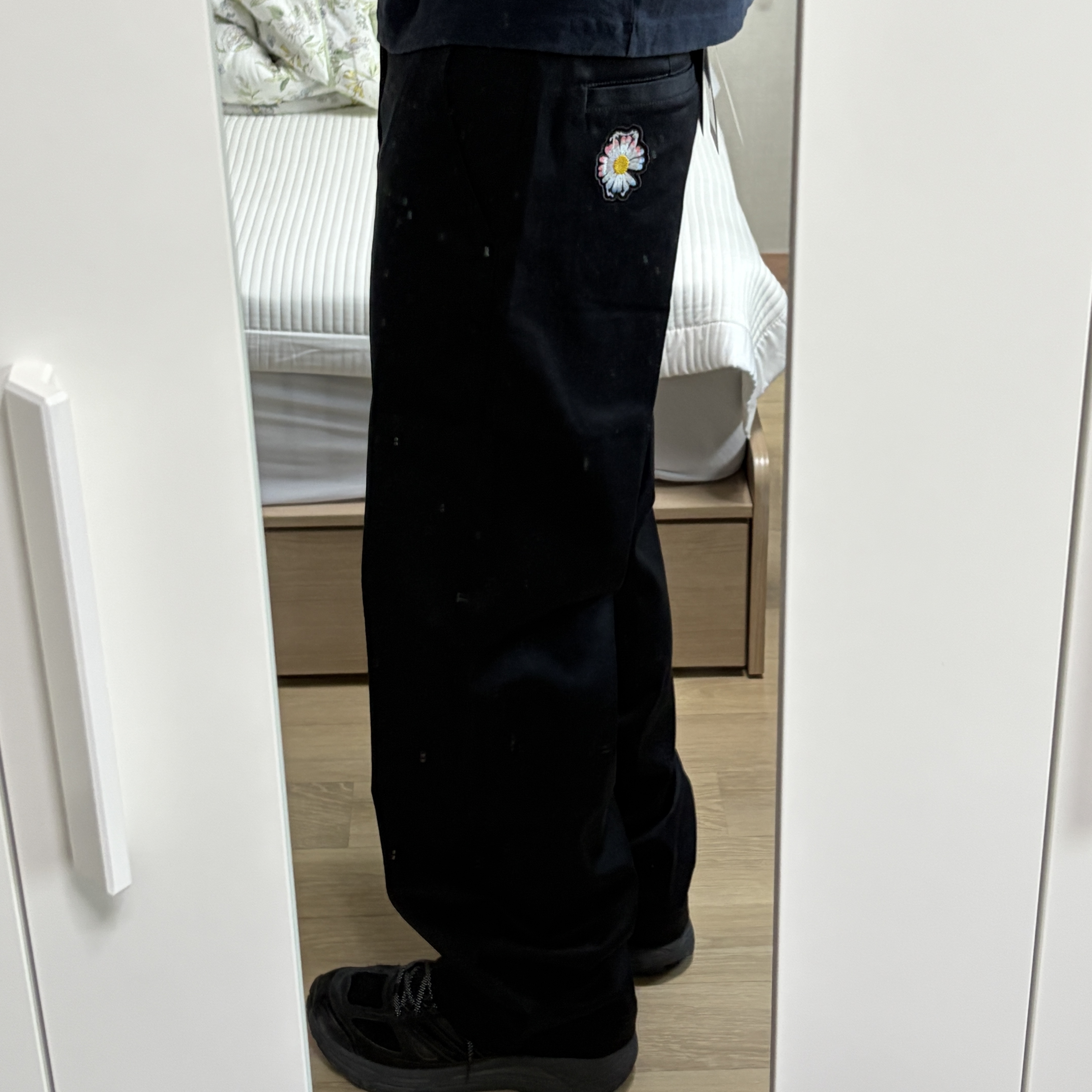 Nike x Peaceminusone Korea Chino Pants Black (IM3222-010), Hoka x Xlim Mafate Speed 2 TS Black Charcoal 착용 스타일 - 2
