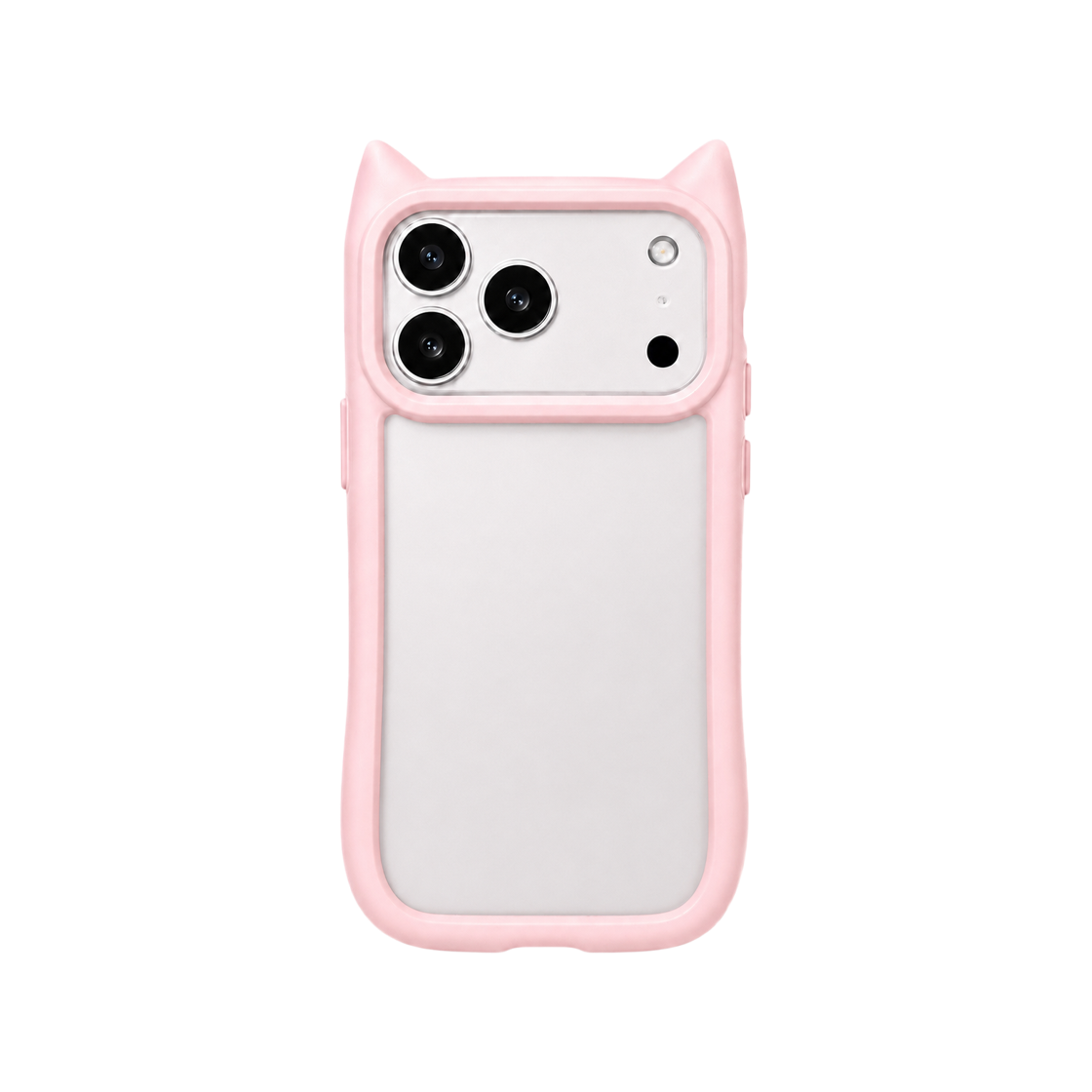 0102 NINETEENFRIDAY Kitten Frame Case - Pink