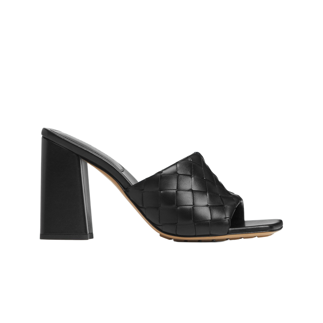 855947V2ED01000 (W) Bottega Veneta Parco Mule Black