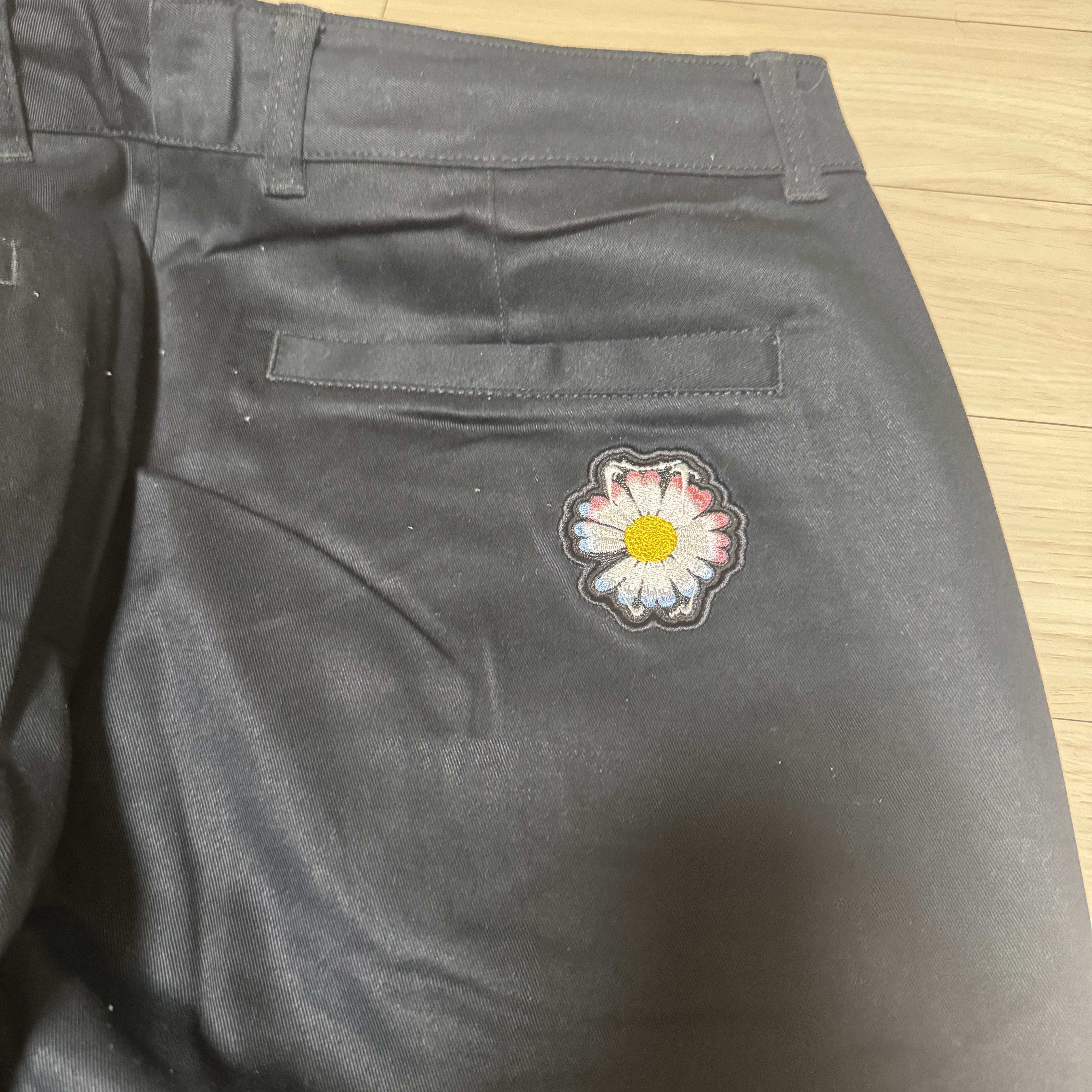 Nike x Peaceminusone Korea Chino Pants Black (IM3222-010), Nanamica Wide Chino Pants Khaki 착용 스타일 - 2