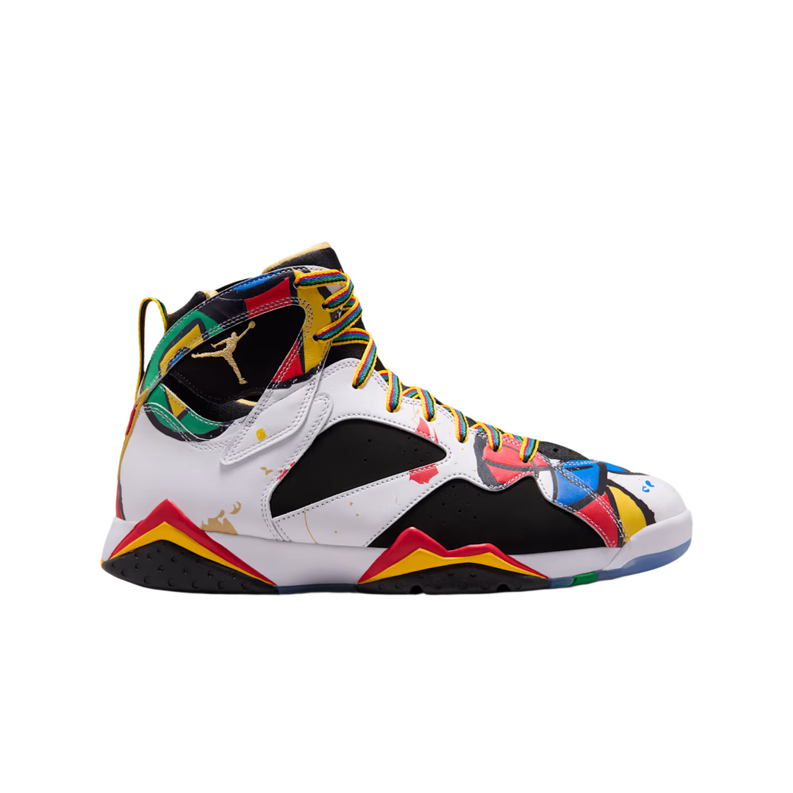 조던 7 레트로 미로 화이트 앤 멀티컬러(Jordan 7 Retro Miro White and Multi-Color) - 1