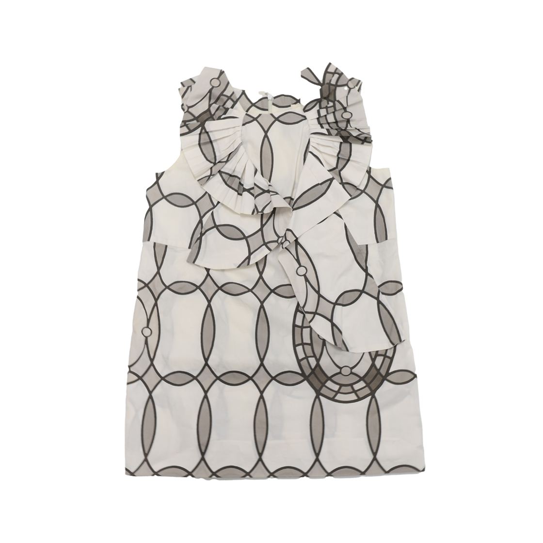 ITBH3VHWSMSB Marni Ruffle Top White