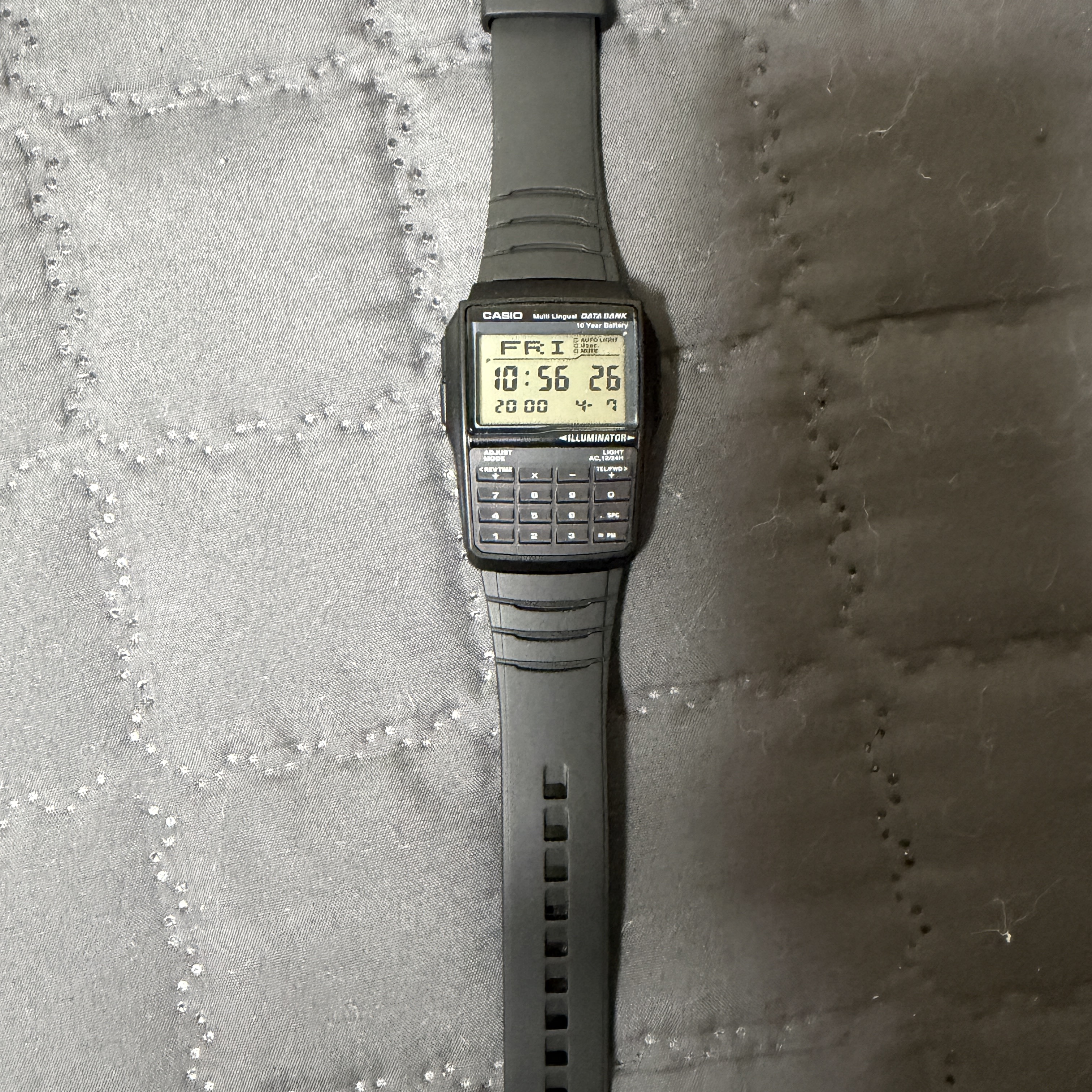 Casio DBC-32-1ADF 착용 스타일