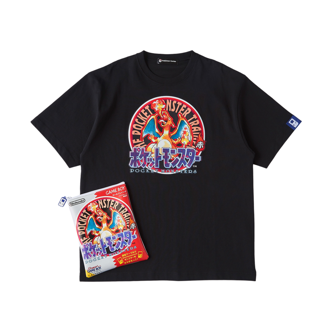 - Pokemon Center Package T-Shirt In Pouch Pokemon Red
