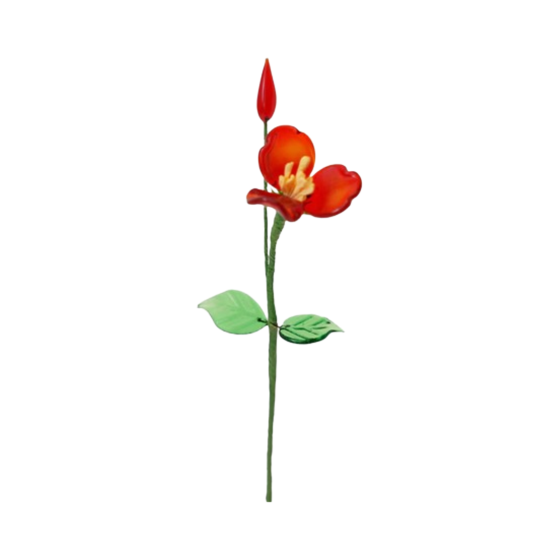 26605 INNOMETSA amabro ARTIFICAL GLASS FLOWER