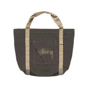 Stussy x Our Legacy Beach Tote Tan Cordura Overdyed Black