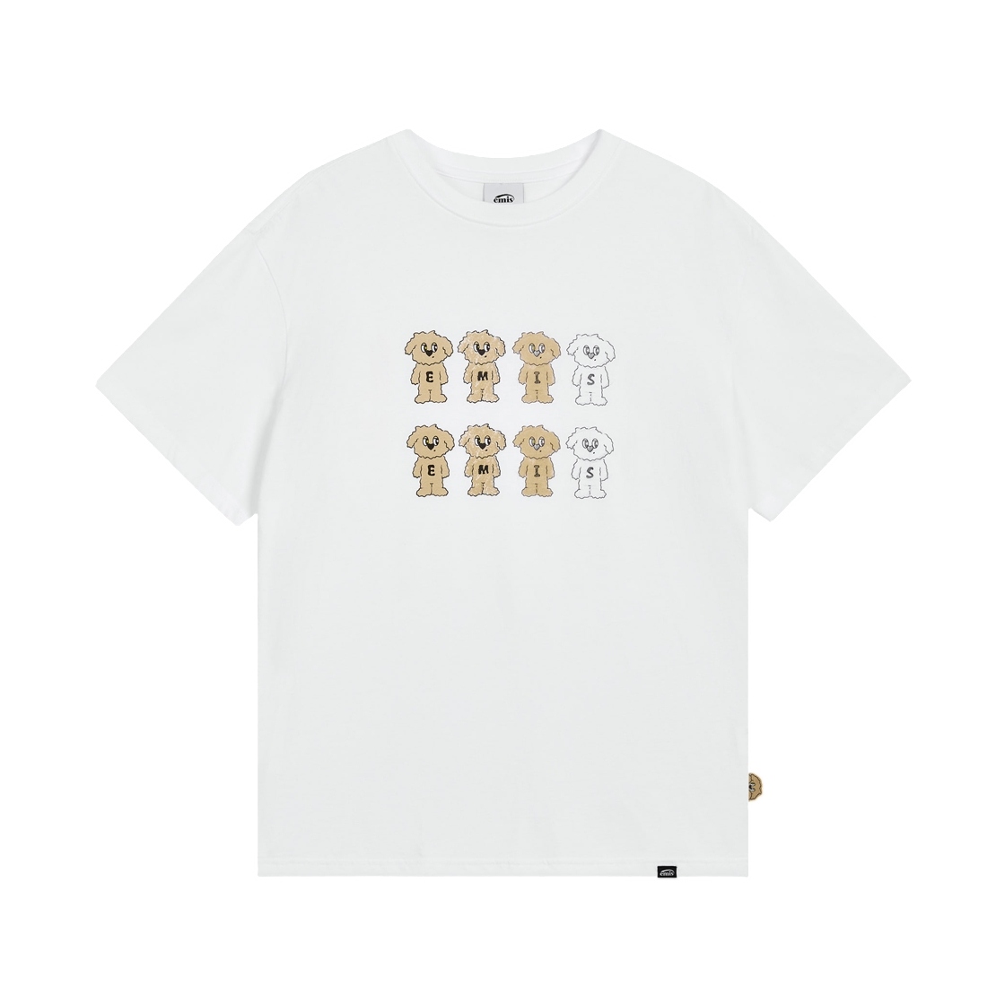 이미스 미수기 드로잉 티셔츠 화이트(Emis Misugi Drawing T-Shirt White) - 1