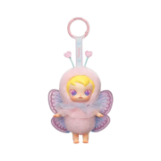 Pop Mart Baby Molly Buggy Roam Series Vinyl Plush Pendant Fluttering Butterfly (Opened Box)