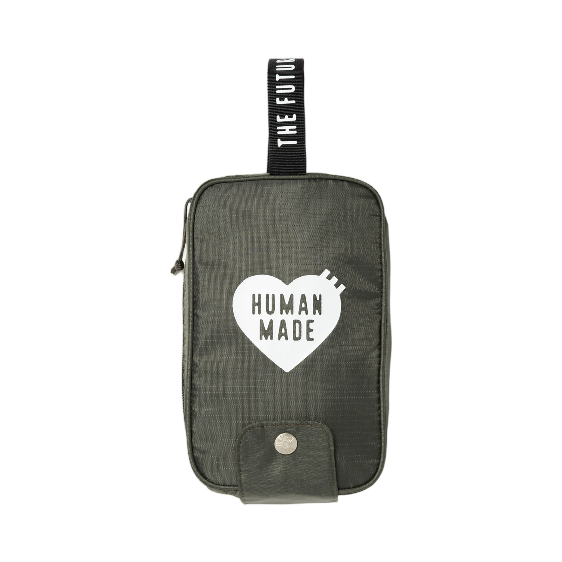 HM31GD006 Human Made Handle Pouch Olive Drab