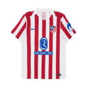 Nike Atletico Madrid 2025/26 Stadium Home Dri-Fit Soccer Replica Jersey Sport Red White (Non Marking Ver.)