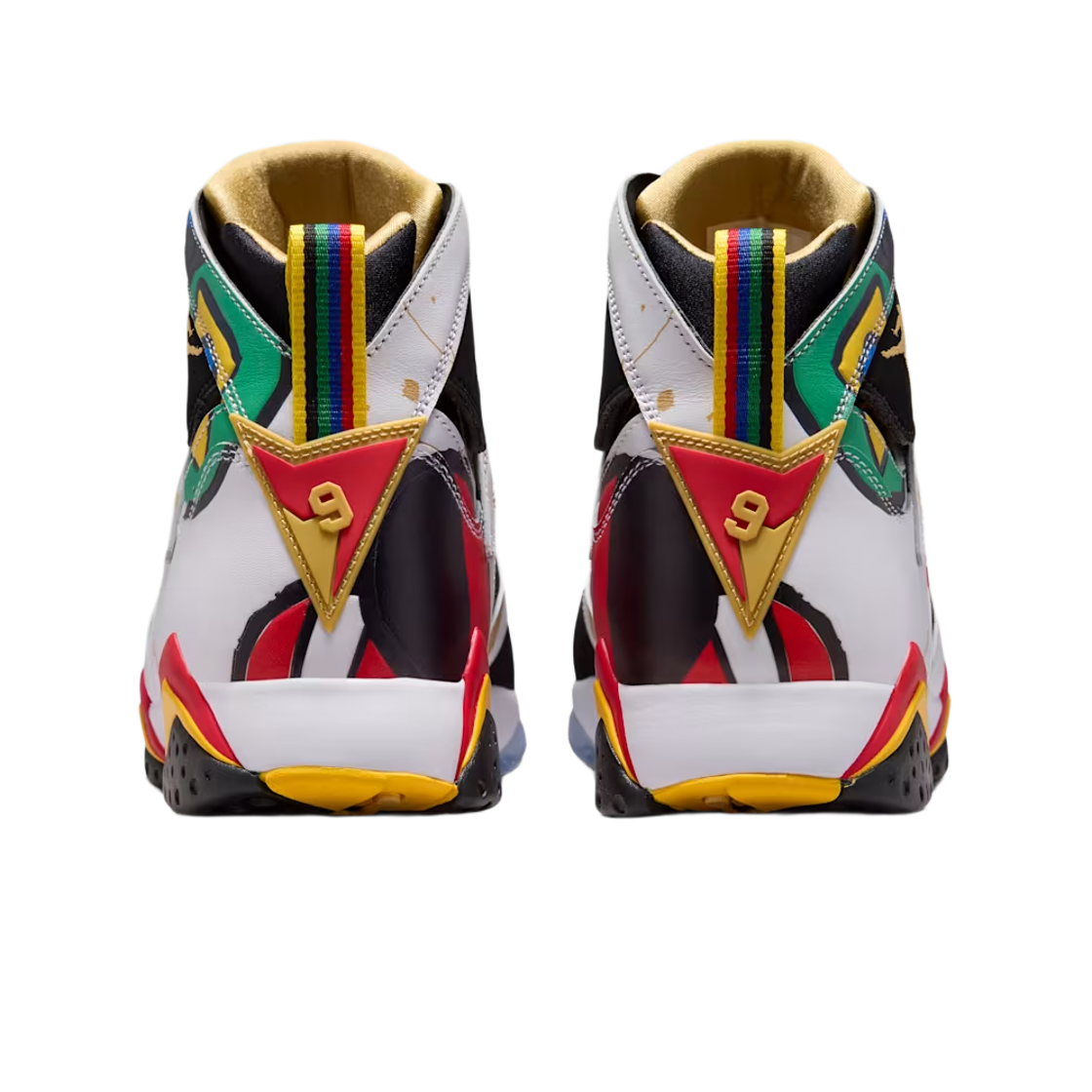 조던 7 레트로 미로 화이트 앤 멀티컬러(Jordan 7 Retro Miro White and Multi-Color) - 3