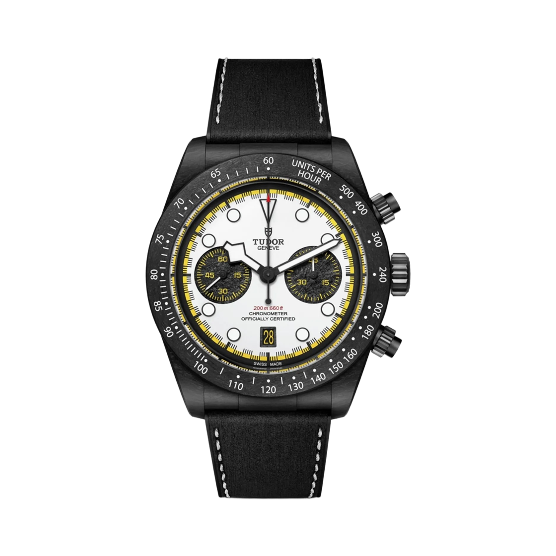 튜더 블랙 베이 크로노 카본 26 42mm MT5813 화이트 블랙(Tudor Black Bay Chrono Carbon 26 42mm MT5813 White Black)